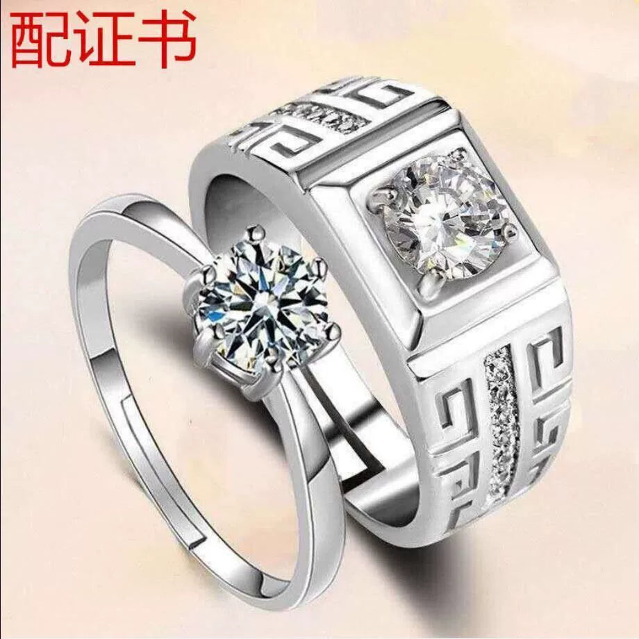 1 Karat Artificial Diamond, Pure Color Moissanite - Numba1Diva